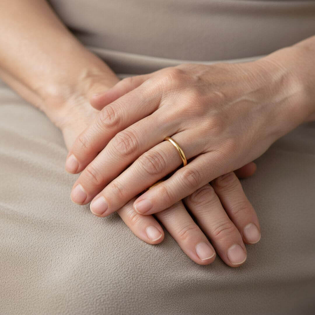 Classic Gold Polished Band Ring