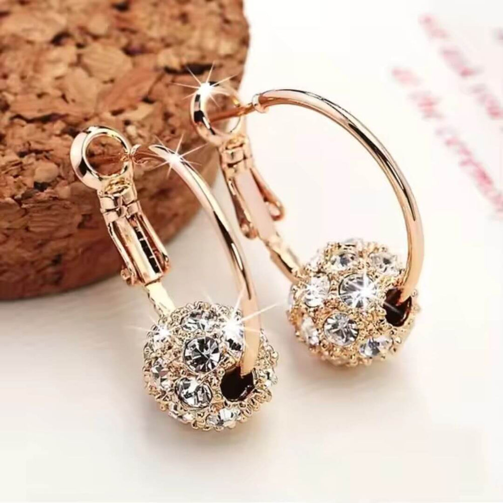 Rainbow Gem Dangle Earrings - Diane Jewelry
