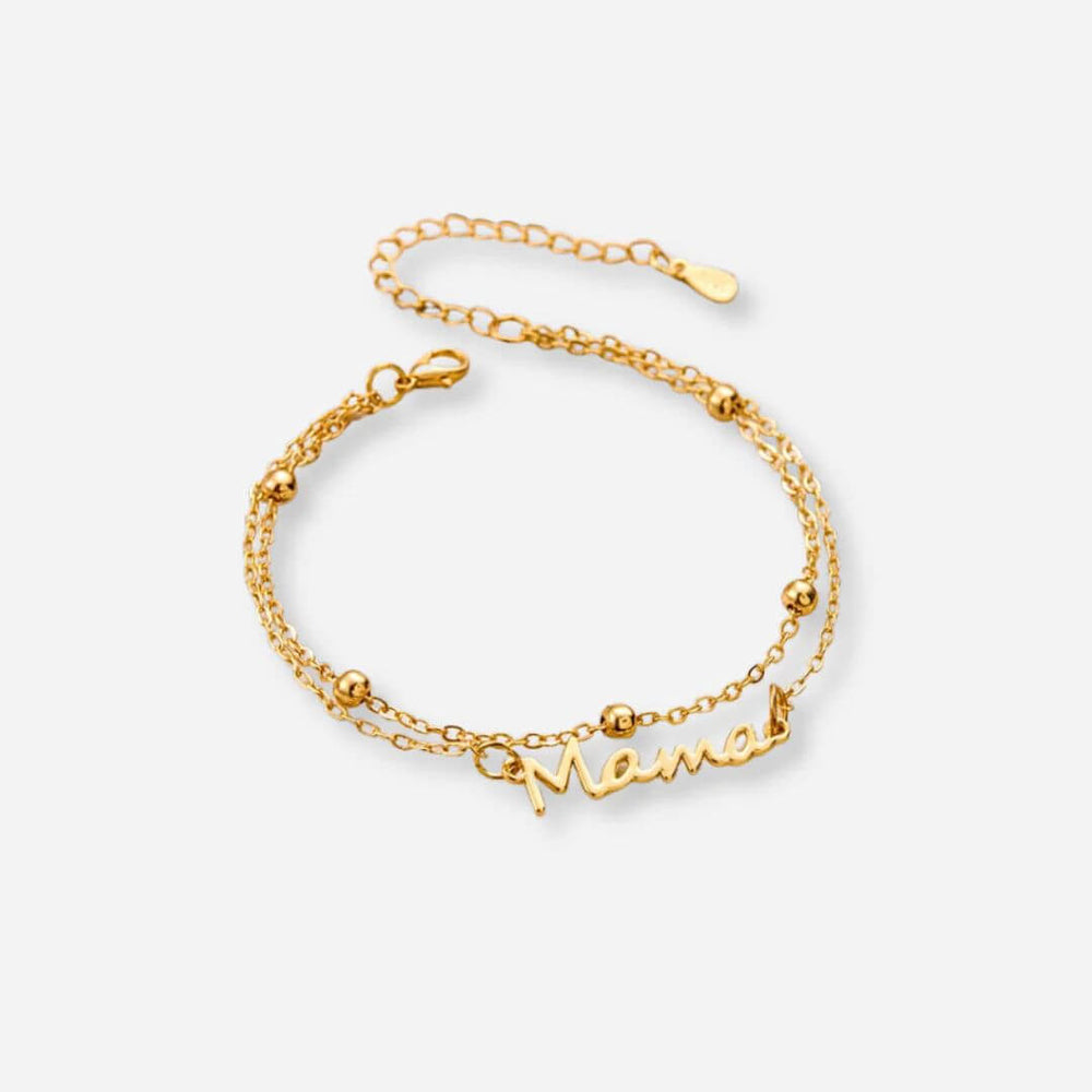 Silver Mama Chain Bracelet - Diane Jewelry