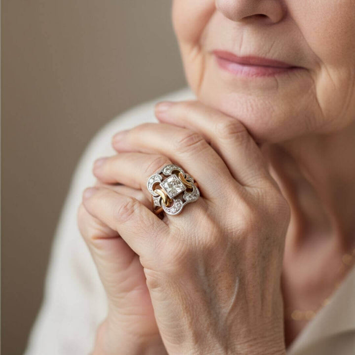 Vintage Art Deco Diamond Ring