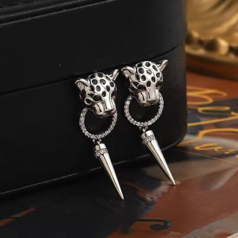 Gold Animal Statement Earrings - Diane Jewelry