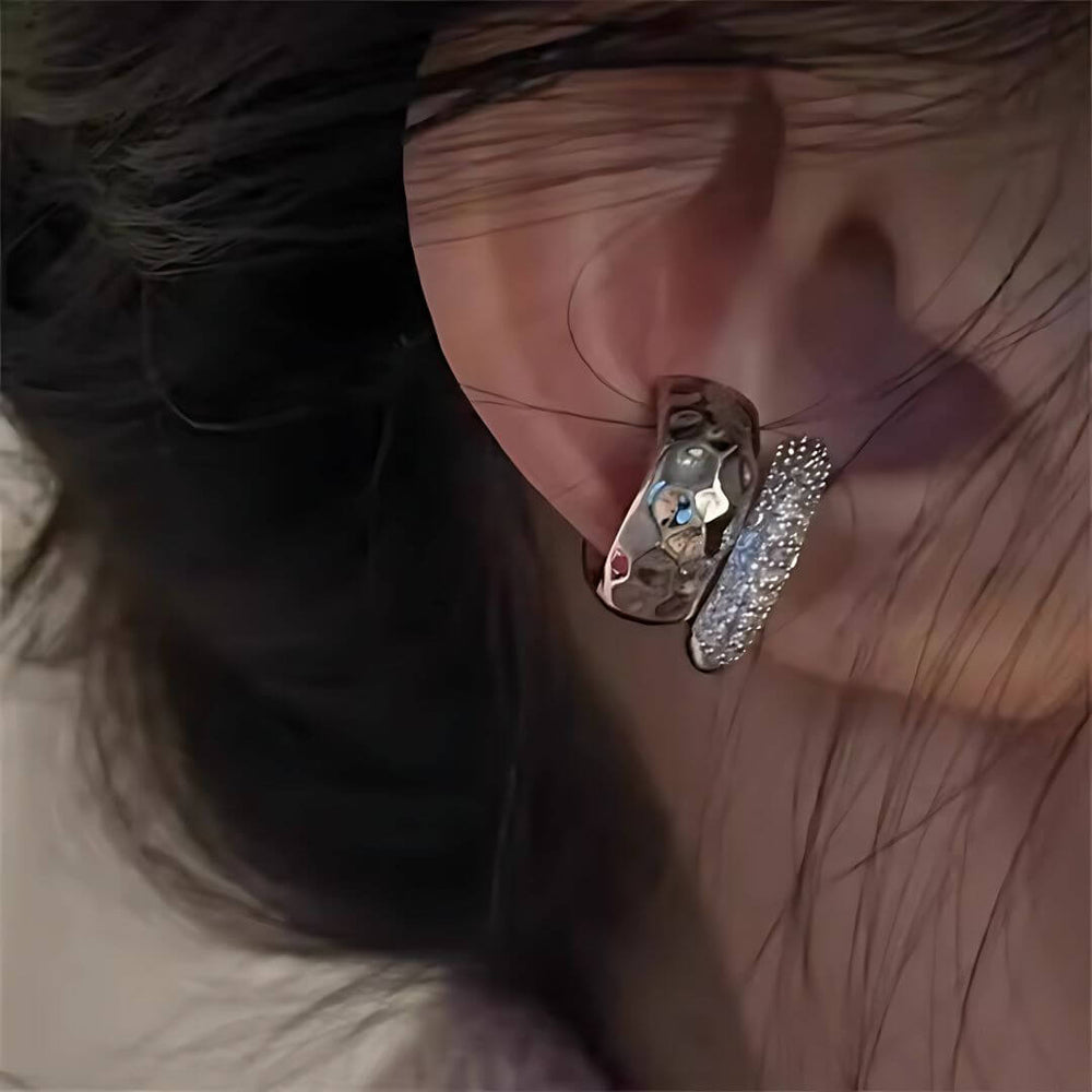 Triple Mixed Metal Ear Cuffs - Diane Jewelry